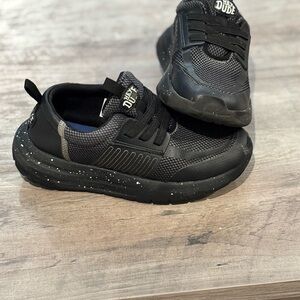 Hey Dude Black Kids Shoes